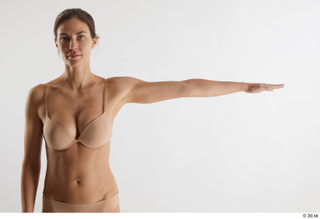 Cynthia  1 arm flexing front view lingerie underwear 0003.jpg